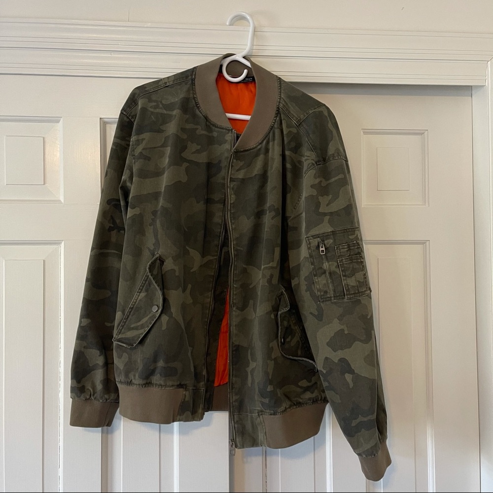 Camo Bomber Jacket